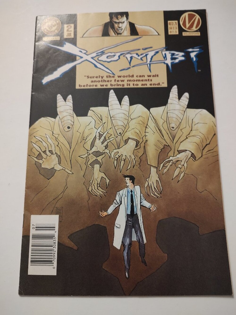 XOMBI # 2 MILESTONE Written by John Rozum Cover by J.J. Birch
